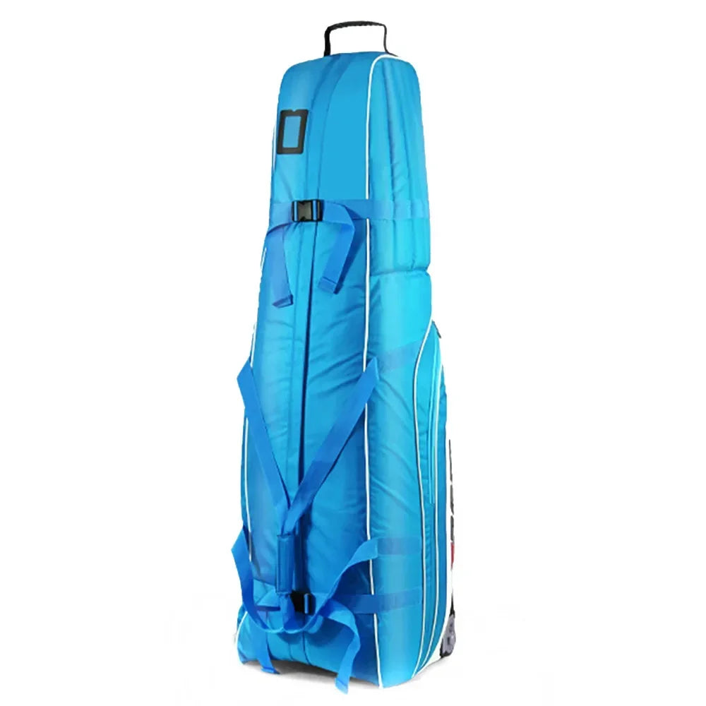 Foldable Nylon Golf Travel Bag with Wheel and Stand