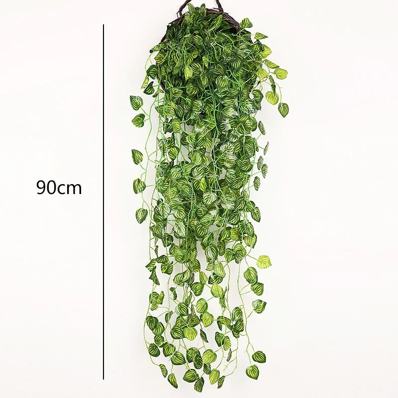 Artificial Hanging Plants 32 Inch Fake Boston Ferns Plastic Fake Plants for Wall House Wedding Garland Indoor Outdoor Decoration - Buy online at  Vibe In Cart.