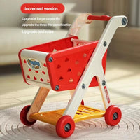 Shopping cart toy baby small trolley children play house fruit cut music kitchen supermarket men and girls Early Education toys - Buy online at  Vibe In Cart.