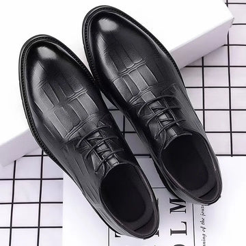 Hot Sale Men's Leather Shoe Breathable Leather Shoes for Men Version British Casual Men's Shoes Comfortable Men Leather Shoes - Buy online at  Vibe In Cart.