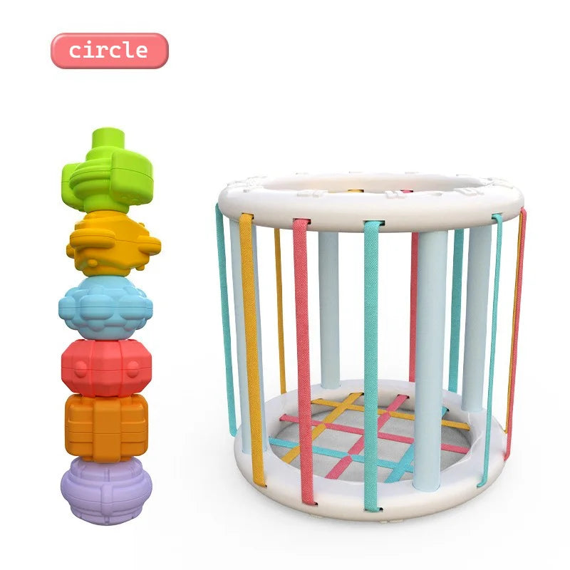 Educational Sorting Blocks Toy for Baby Sensory Development