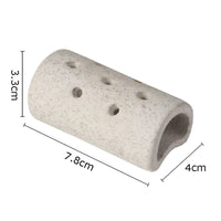 Medium Modern Ceramic Lotus Seedpod Vase for Floral Arrangement