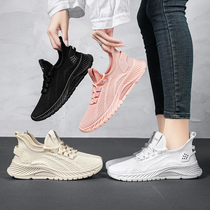 Women's Shoes Summer 2025 Casual Sneakers Breathable Mesh Lightweight Affordable Free Shipping - Buy online at  Vibe In Cart.