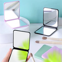 Foldable Makeup Mirror Portable Double-Sided Mirror Student Dormitory Desktop Small Gift Wholesale - Buy online at  Vibe In Cart.