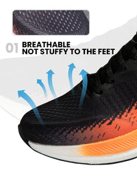 Baasploa Running Shoes Men Carbon Plate Professional Cushioning Anti-slip Sneaker Female Casual Breathable Jogging Sports Shoes - Buy online at  Vibe In Cart.