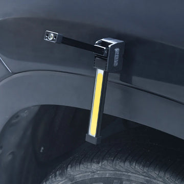 Gym Lamp for Posing 7th Gear Dimming Portable Magnet LED Flashlight with Hanging Hook Handheld Rechargeable Worklight for Garage - Buy online at  Vibe In Cart.