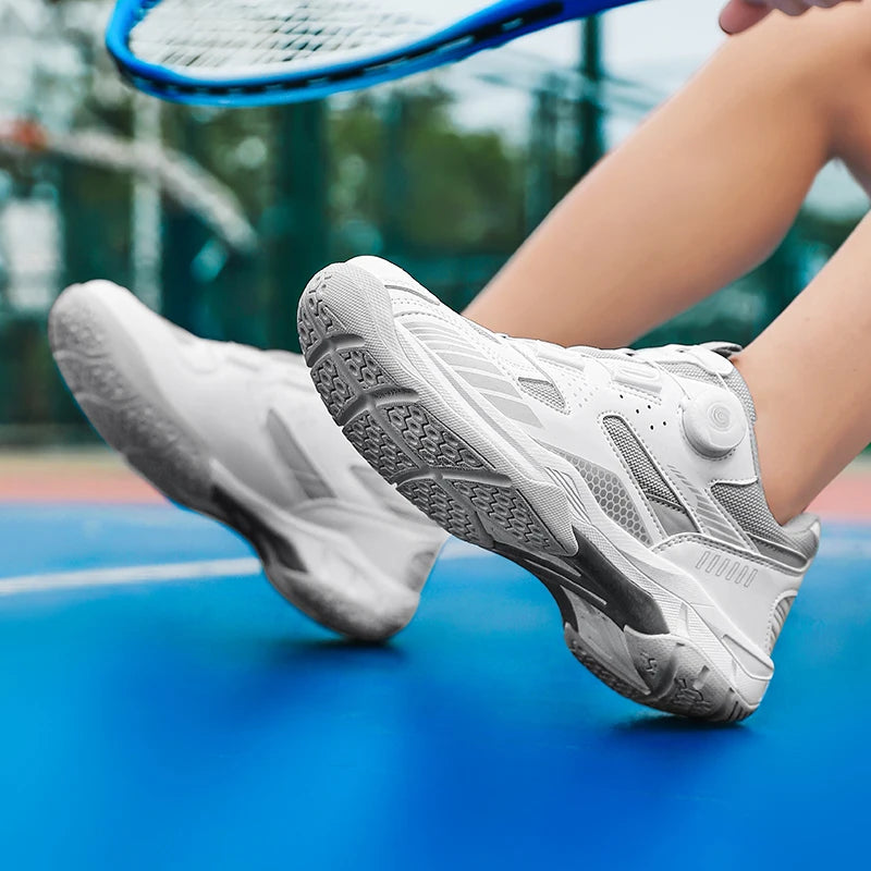 Men's Breathable Tennis Shoes For Hard Court Use