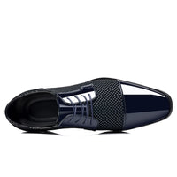 Men's Elastic Band Oxfords With PVC Insole And Rubber Outsole