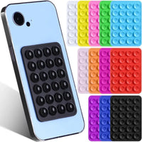 Universal Wall Phone Holder with Adhesive Suction and Anti-Slip Grip