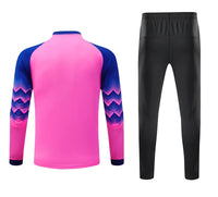 Polyester Spandex Protective Long Sleeve Soccer Goalkeeper Uniform Set with Top and Pants