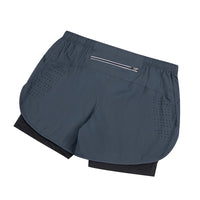 Summer men's reflective running shorts Fitness quick drying double-layer shorts Men's exercise training bodybuilding shorts - Buy online at  Vibe In Cart.