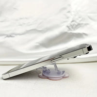 Folding Expandable Clear Flower Mobile Phone Finger Ring Grip Holder