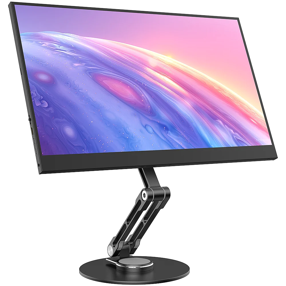 Adjustable VESA Mount Monitor Stand for 12-22 Inch Screens with 360 Degree Rotation