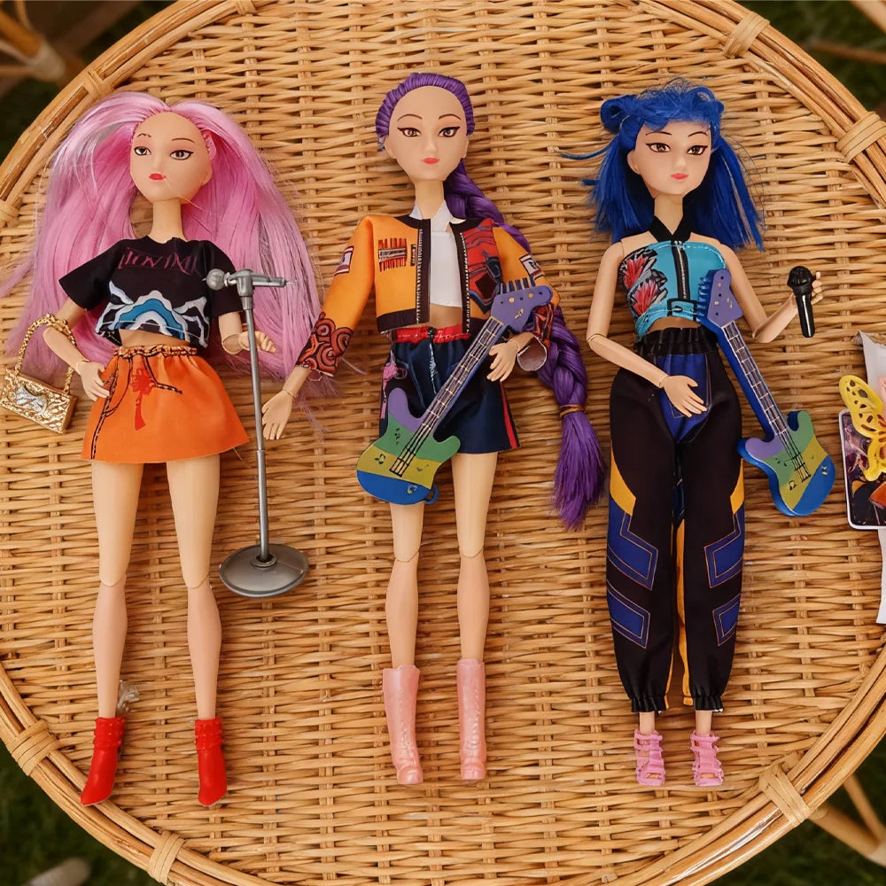 Plastic Action Figure Cartoon Doll for Unisex Children