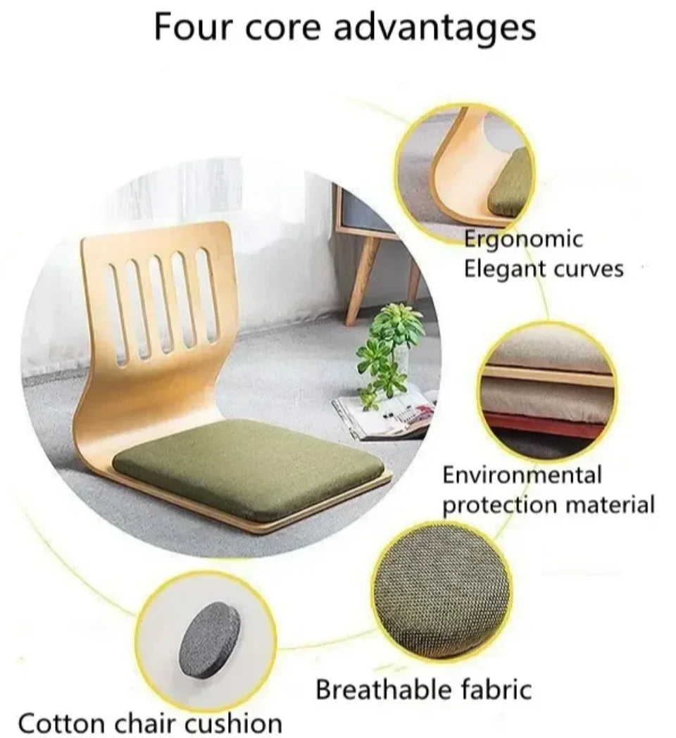 Creative Japanese Lazy Tatami Chair Legless Chair Home Living Room Sofa Furniture Dormitory Lazy Chair Relaxing Full Body Chair - Buy online at  Vibe In Cart.