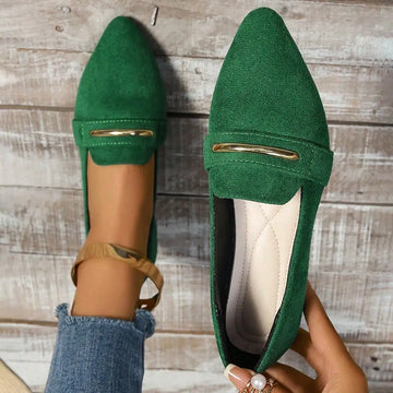 Loafers Flats Pointed Toe Casual Women Shoes New Comfortable Walking Mujer Zapatos:Wear-resisting - Buy online at  Vibe In Cart.