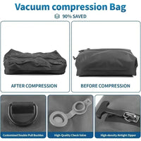 17L Reusable Vacuum Compression Bag With Air Pump