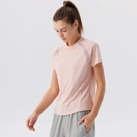Summer Women's Tennis Sports T-Shirt Gym Running Fitness Training Sportswear Golf Yoga Shirts Quick Dry Breathable Top - Buy online at  Vibe In Cart.