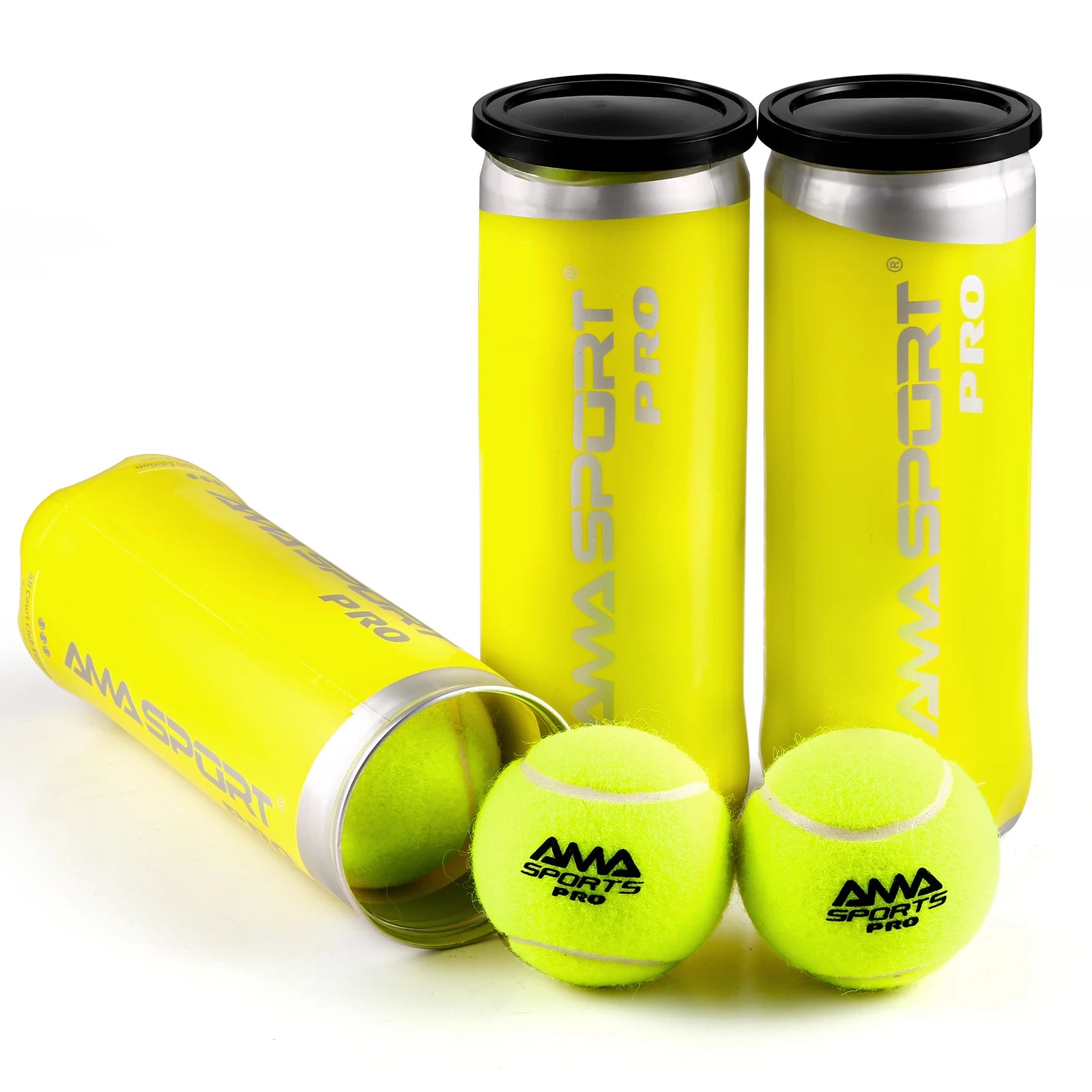 AMASPORT Pressurized Paddle Balls Designed for Tournament Events Premium Wool Woven for Durability Tennis Ball Accessories - Buy online at  Vibe In Cart.