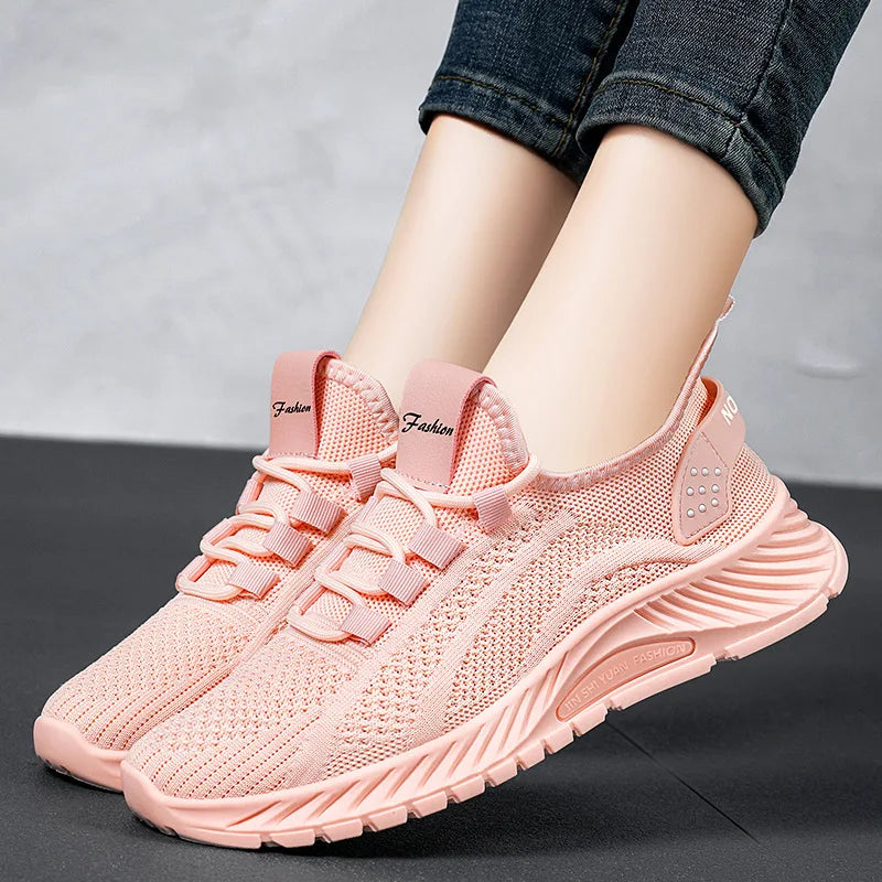 Women's Shoes Summer 2025 Casual Sneakers Breathable Mesh Lightweight Affordable Free Shipping - Buy online at  Vibe In Cart.