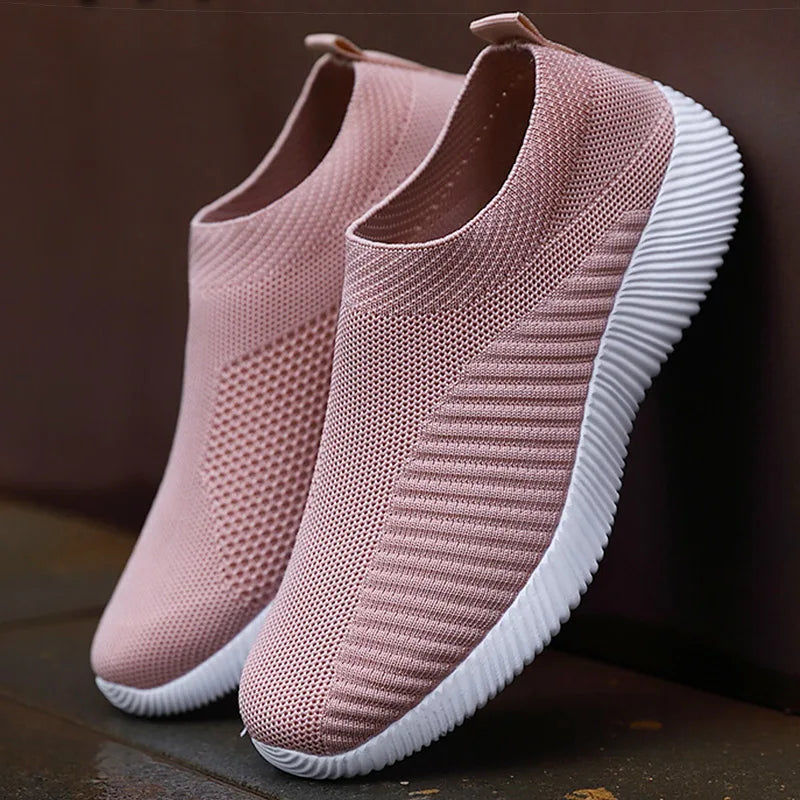 Women Shoes Breathable Flats Elastic Flat Shoes For Women Sneakers Zapatos Mujer Spring Summer Footwear Lightweight Sports Shoes - Buy online at  Vibe In Cart.