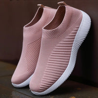Women Shoes Breathable Flats Elastic Flat Shoes For Women Sneakers Zapatos Mujer Spring Summer Footwear Lightweight Sports Shoes - Buy online at  Vibe In Cart.