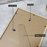 Wooden Photo Frame For Wall Hanging 10X15 15X20 20X25cm A4 Wood Picture Frame Stand For Pictures Photo Decor Commemorative Gift - Buy online at  Vibe In Cart.