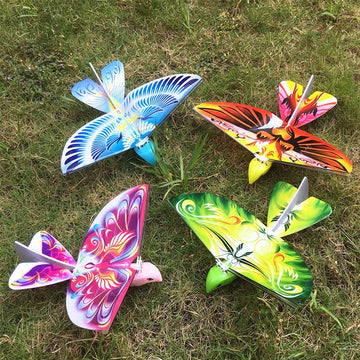 Children RC 2.4GHz Airplane RC Bird Remote Control Toys e-Bird Flying Birds Electronic Mini Drone Toys For Gifts Boys Girls