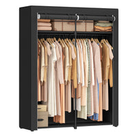 SONGMICS Closet Wardrobe, Portable Closet for Bedroom, Clothes Rail with Non-Woven Fabric Cover, Clothes Storage Organizer - Buy online at  Vibe In Cart.