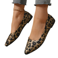 Leopard Shoes 2025 New Women Flats Woman Casual Shoes Pointe Toe Spring Summer Flat Fashion Ladies Shoes Slip-on Big Size - Buy online at  Vibe In Cart.