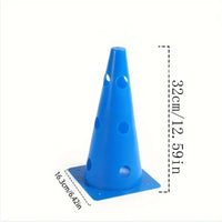 5pcs 32CM Perforated Sign Barrels Obstacles Road Cones Barricades Soccer Basketball Training Equipment - Buy online at  Vibe In Cart.