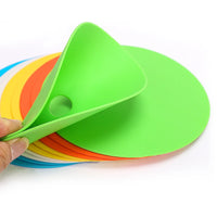 10 pieces of high quality football basketball training auxiliary sports training equipment accessories with holes landmark pad - Buy online at  Vibe In Cart.