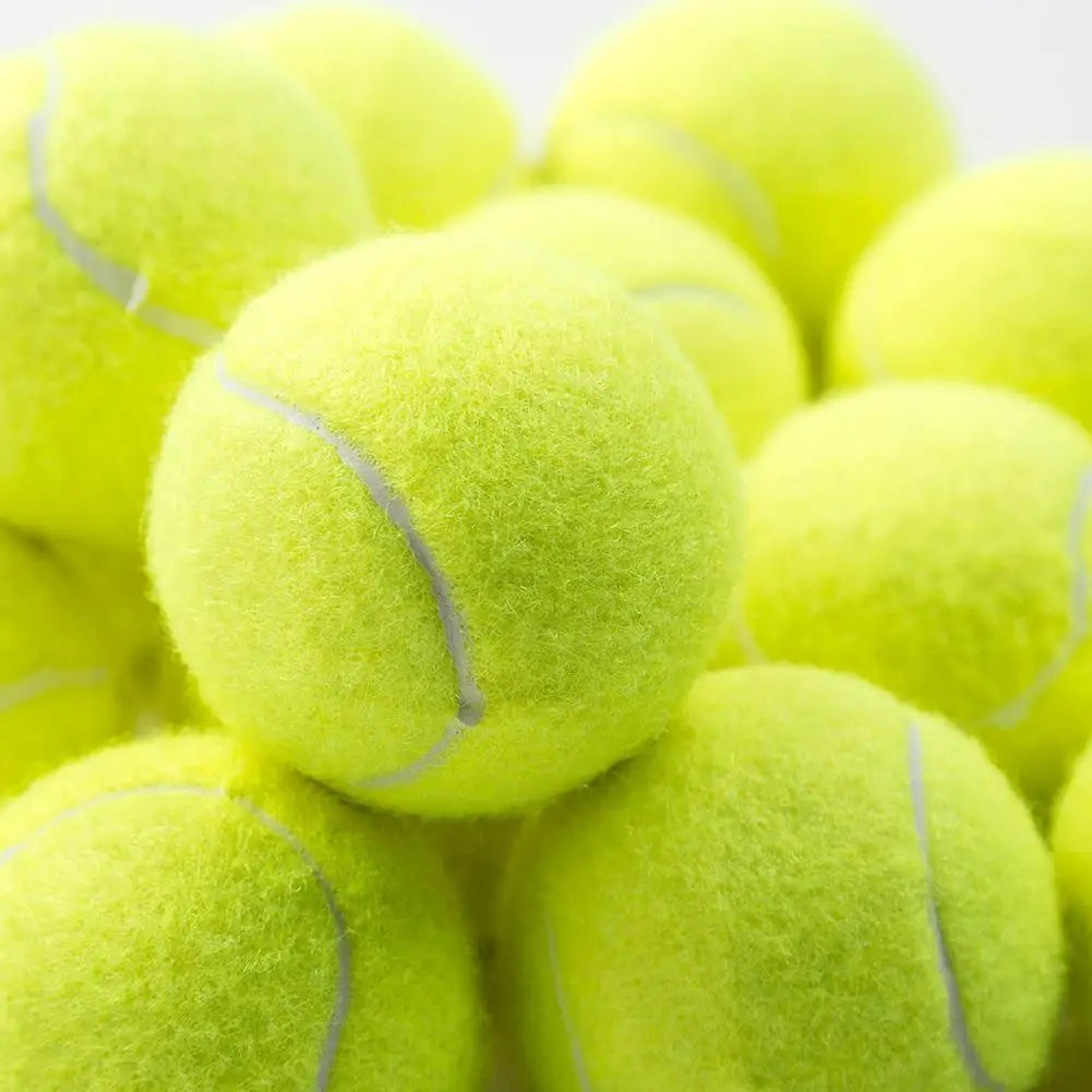 1/2/3/6/9PCS High Elasticity Training Entertainment Ball Tennis For Training Exercises Elastic Fiber Rubber Outdoor Tennis Ball - Buy online at  Vibe In Cart.