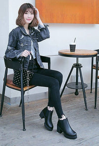 New in Women Boots Comfortable and Elegant Genuine Leather Hot Fur Shoes Woman Winter 2025 Chelsea Autumn Black Fashion Booties - Buy online at  Vibe In Cart.