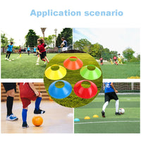 10pcs soccer Training Sign Dish Pressure Resistant Cones Marker Discs Bucket Outdoor Basketball Football Training Sports - Buy online at  Vibe In Cart.