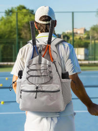 45L Sports Fitness Backpack Badminton Bag Waterproof Multi-Functional Bags Tennis Racket Pickleball Bag with Shoe Compartment - Buy online at  Vibe In Cart.
