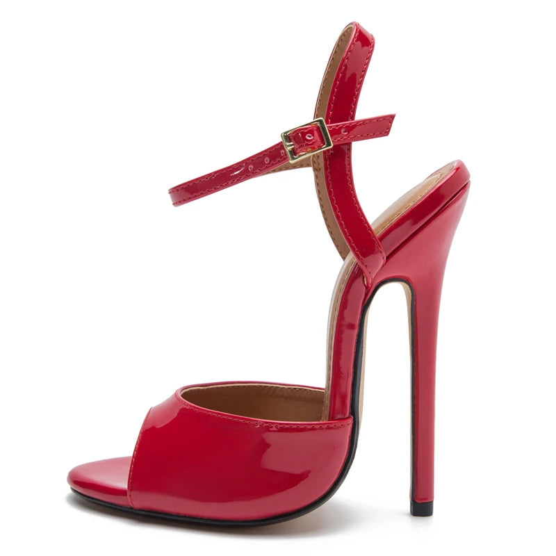Women's Sandals 2025 Summer Shoes High Heels Hey Si Mey Sexy Black Red Party Slingback Dance Wedding Fetish Shoes Large Size - Buy online at  Vibe In Cart.