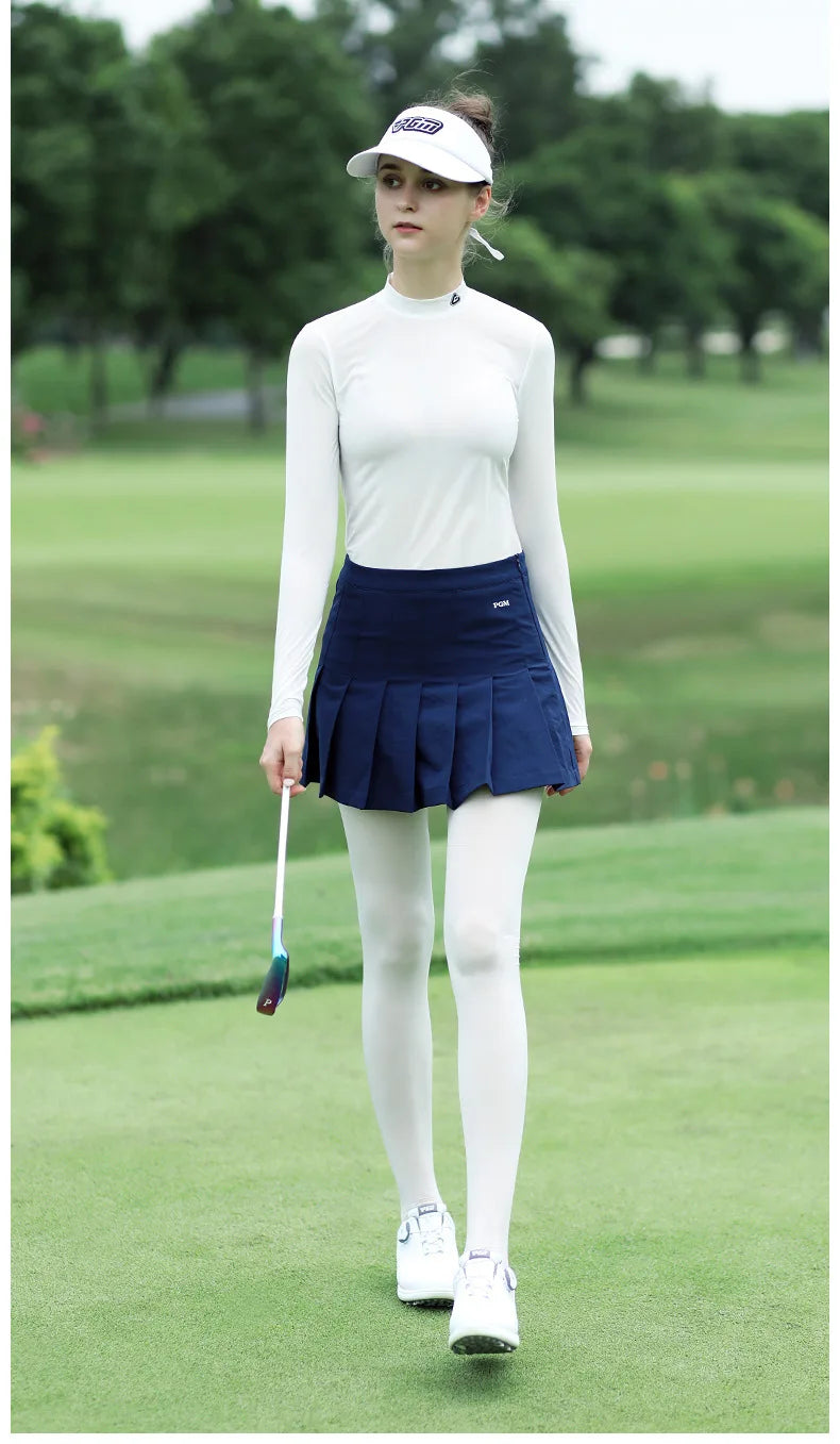 PGM Golf Ice Silk Bottom Coat Shading Sunscreen Long-sleeved T-shirt Ice Silk Shirt Summer Ultra-thin Cool Money YF001 - Buy online at  Vibe In Cart.