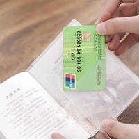 Passport Protective Cover Transparent Frosted PVC Waterproof 1-4 Pack