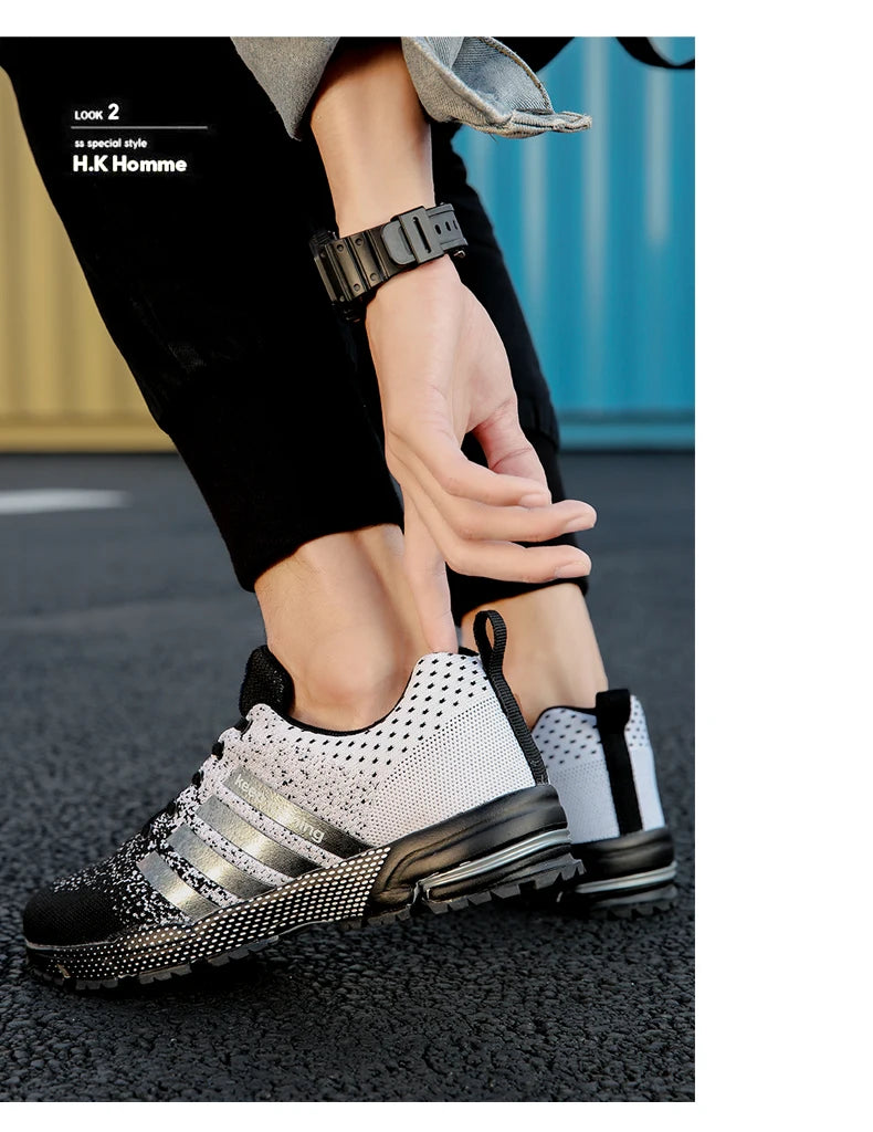 New fashionable plus-size men's casual sports shoes, walking and running shoes, tennis vulcanized men's shoes - Buy online at  Vibe In Cart.