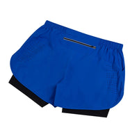 Summer men's reflective running shorts Fitness quick drying double-layer shorts Men's exercise training bodybuilding shorts - Buy online at  Vibe In Cart.