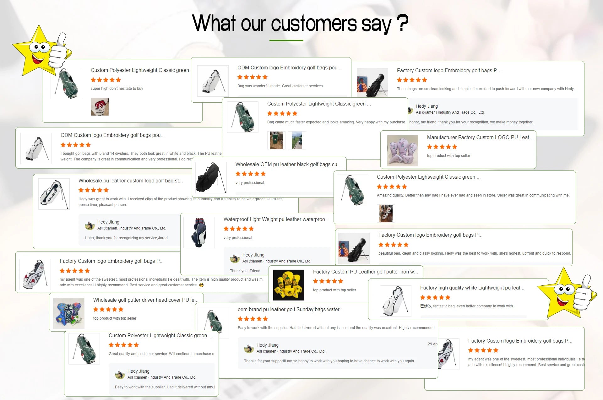 ASL GOLF OEM Brand Pu Leather Cart Bags Waterproof Custom logo Golf Club Bags 14 Waygolf Cart Bag for Men - Buy online at  Vibe In Cart.