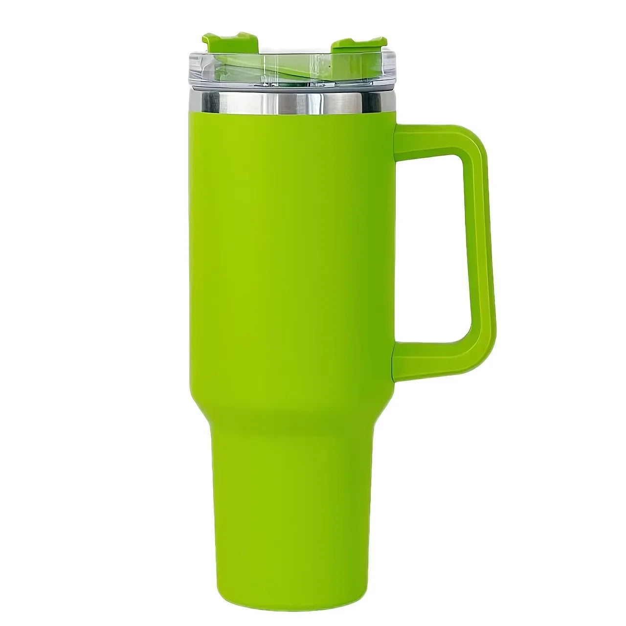 40oz Vacuum Insulated Stainless Steel Travel Tumbler with Handle