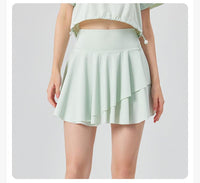 Tennis Skirt for Women with Sun Protection Athletic High-waisted Sun Block Skort Pleated Golf High-Waisted Pleated Shorts Bottom - Buy online at  Vibe In Cart.