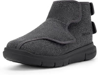 FitVille Wide Diabetic Winter Boots For Men Fully Adjustable Straps Men‘S Snow Boots Wide Neuropathy With Warm Fur Lining - Buy online at  Vibe In Cart.