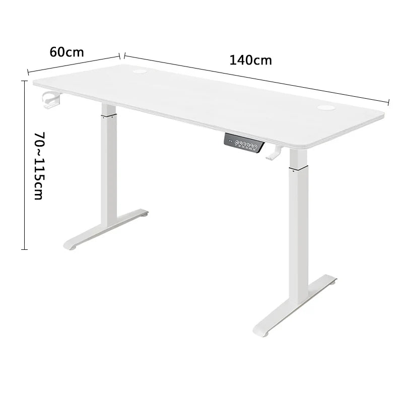 Modern Height Adjustable Electric Sit-Stand Metal Desk for Office