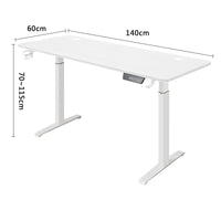 Modern Height Adjustable Electric Sit-Stand Metal Desk for Office