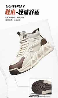 2025 high-top snow boots for men, new winter collection, outdoor leisure, slip-resistant and wear-resistant. - Buy online at  Vibe In Cart.