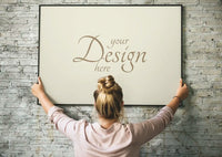 YWDECOR Custom Big Size Painting Canvas HD Print Your Picture Personalized Wall Art Poster Photo for Living Room Home Decor Gift - Buy online at  Vibe In Cart.