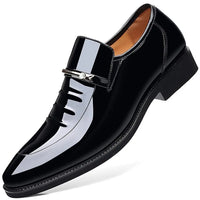 Mens Dress Shoes Formal Business Oxford High Gloss Patent Slip On Loafers Comfortable Casual Driving Boat Shoe For Men - Buy online at  Vibe In Cart.